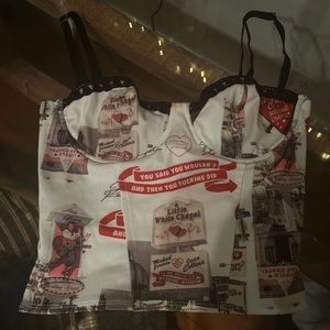 Edikted Heart Corset Top